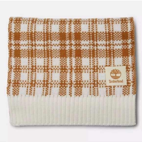 Timberland plaid scarf 10x68 BRAND NEW W/Tags in packaging - Picture 8 of 9
